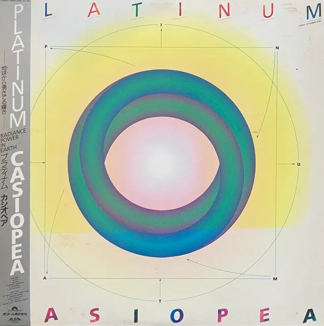 CASIOPEA / PLATINUM [LP - 28MX-2544]：JAPANESE：アナログレコード