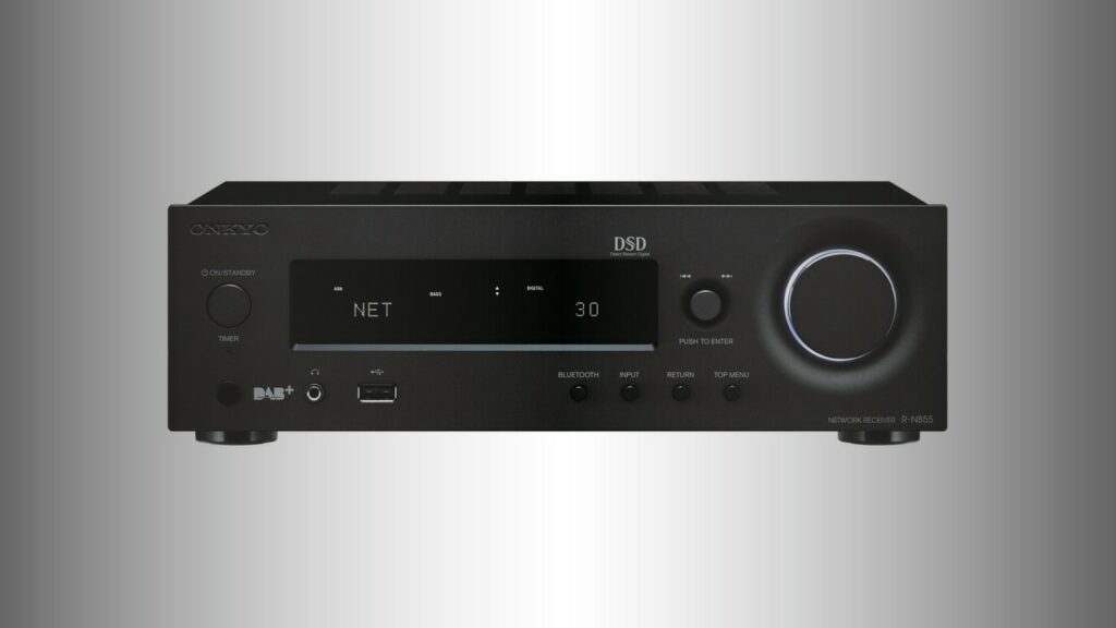 Onkyo R-N855: Versatile network stereo receiver