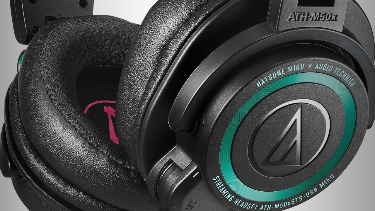 Audio-Technica Unveils Limited Edition ATH-M50xSTS-USB MIKU