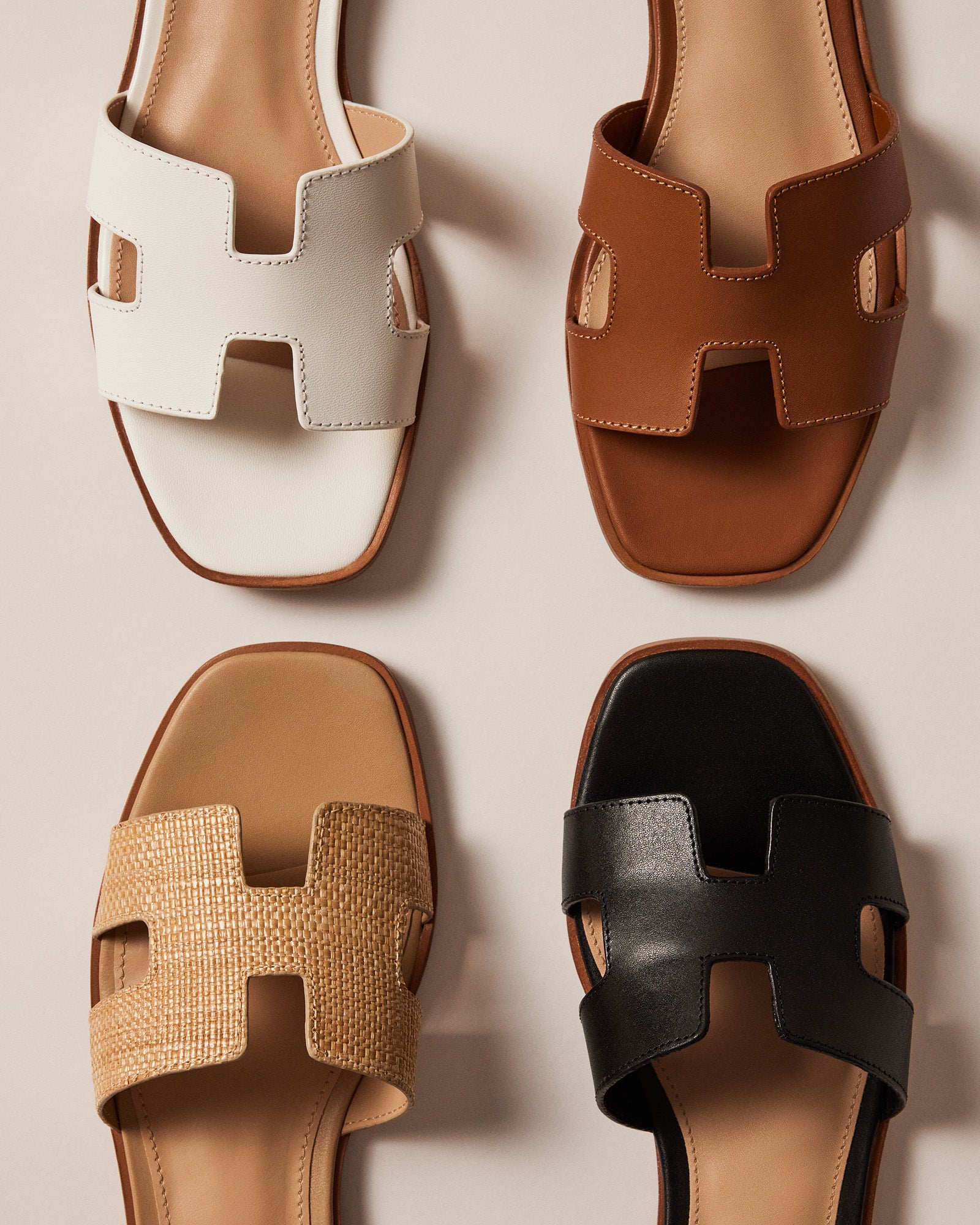 HADYN White Leather Sandal | Women's Designer Sandals – Steve Madden