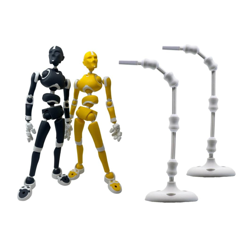 High Flyer Twin Pack | Poseable Magnetic Human Figures by Stickybones