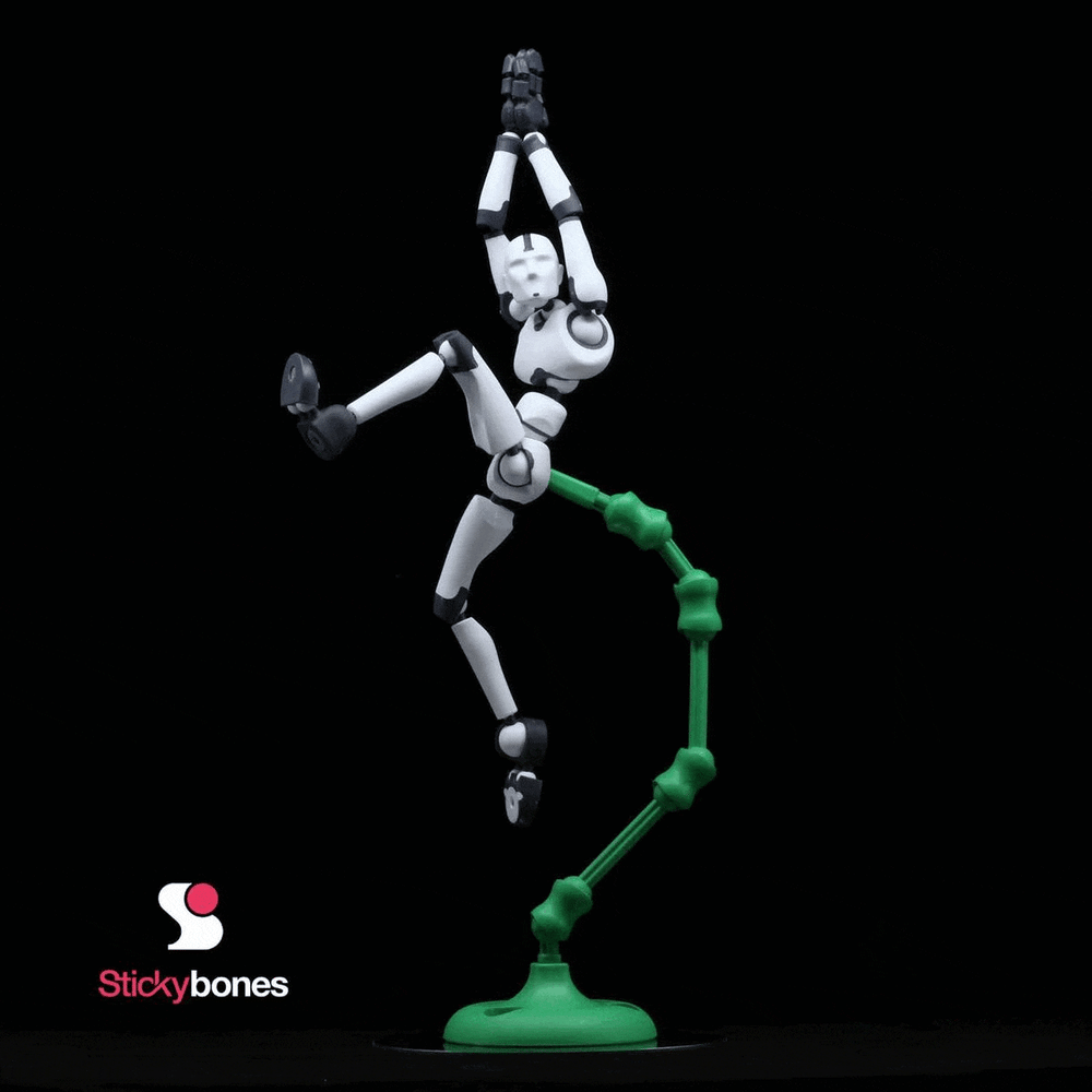Fly-Rig 2.0 (Choose Color) | Poseable Magnetic Human Figures by