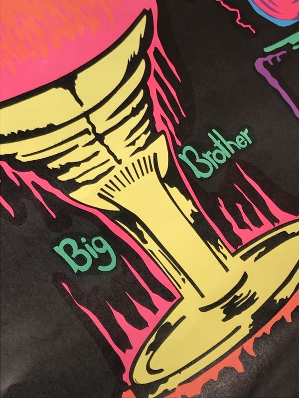 Zig Zag Man Big Brother Black Light Poster ジグザグ ビンテージ