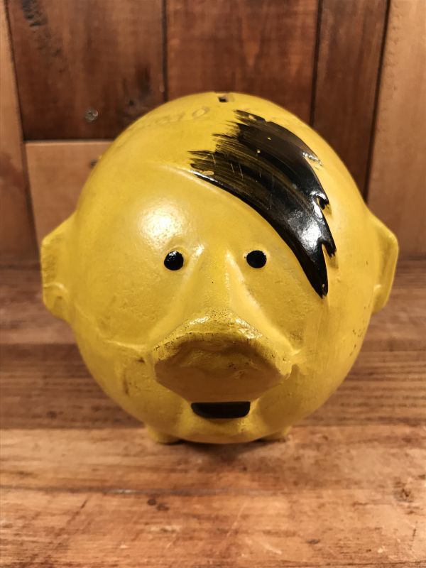 Adolf Hitler Piggy Coin Bank アドルフヒトラー ビンテージ コイン