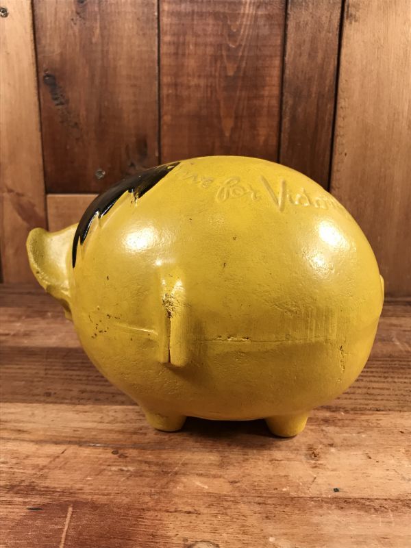 Adolf Hitler Piggy Coin Bank アドルフヒトラー ビンテージ コイン