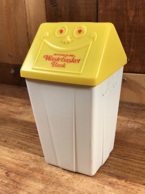 McDonaldland Wastebasket Bank マクドナルドランド ビンテージ コイン
