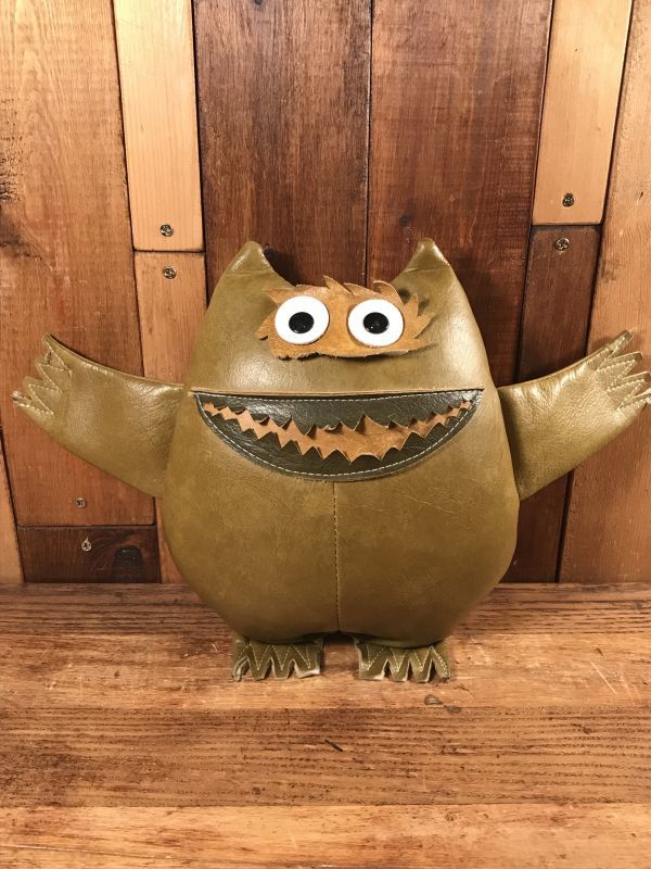 Naugahyde Nauga Monster Doll ナウガモンスター ビンテージ ドール