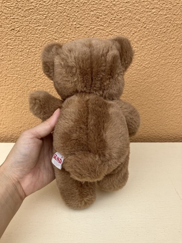 GUND Brown Bear 1983 くま ビンテージ ぬいぐるみ ブラウン