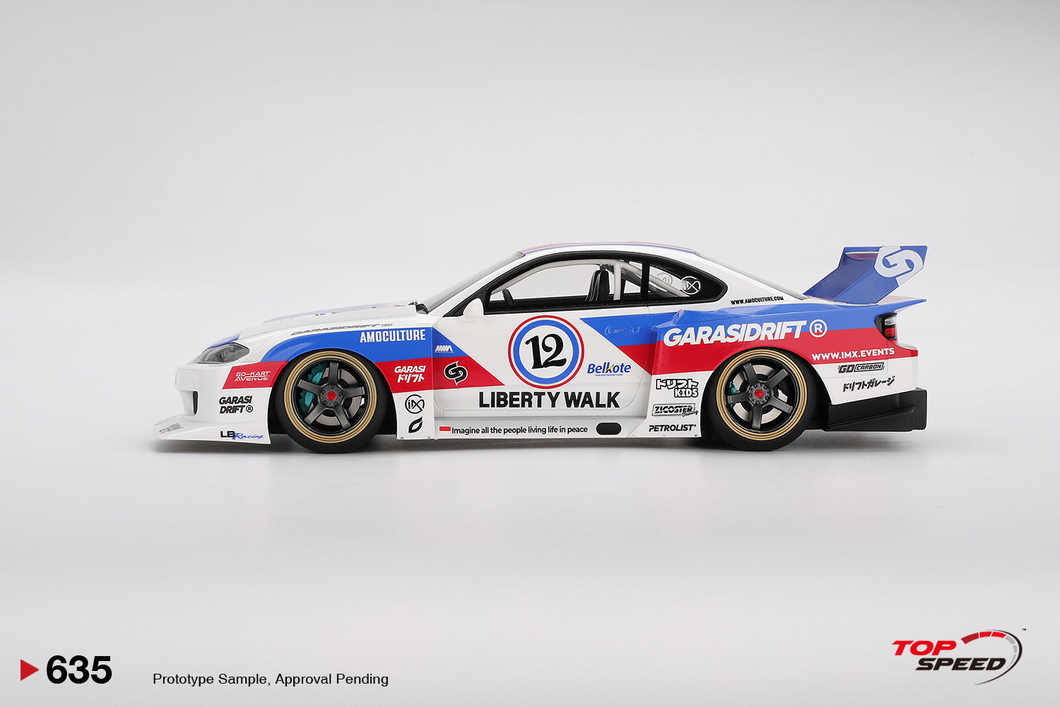 Topspeed Nissan LB-Super Silhouette S15 SILVIA Garasidrift LBWK