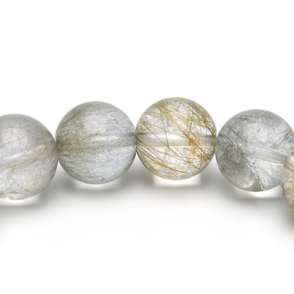 シルバールチル、ブルールチルクォーツ(インディゴライトインクォーツ