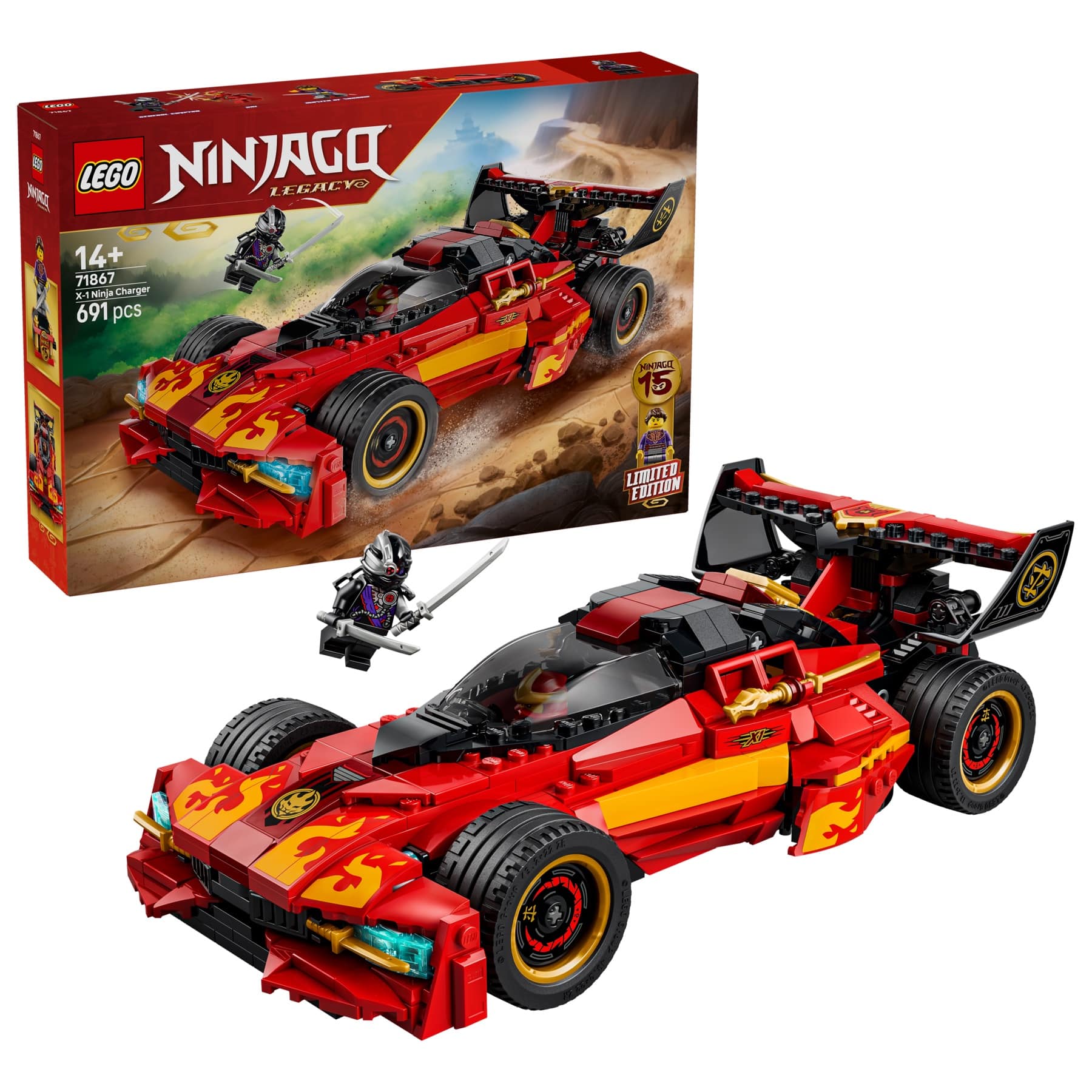 LEGO Ninjago X-1 Ninja Charger 15th Anniversary (71867)
