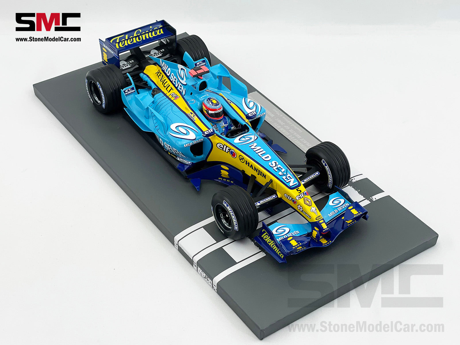 Renault F1 R25 #5 Fernando Alonso Brazil GP 2005 World Champion 1