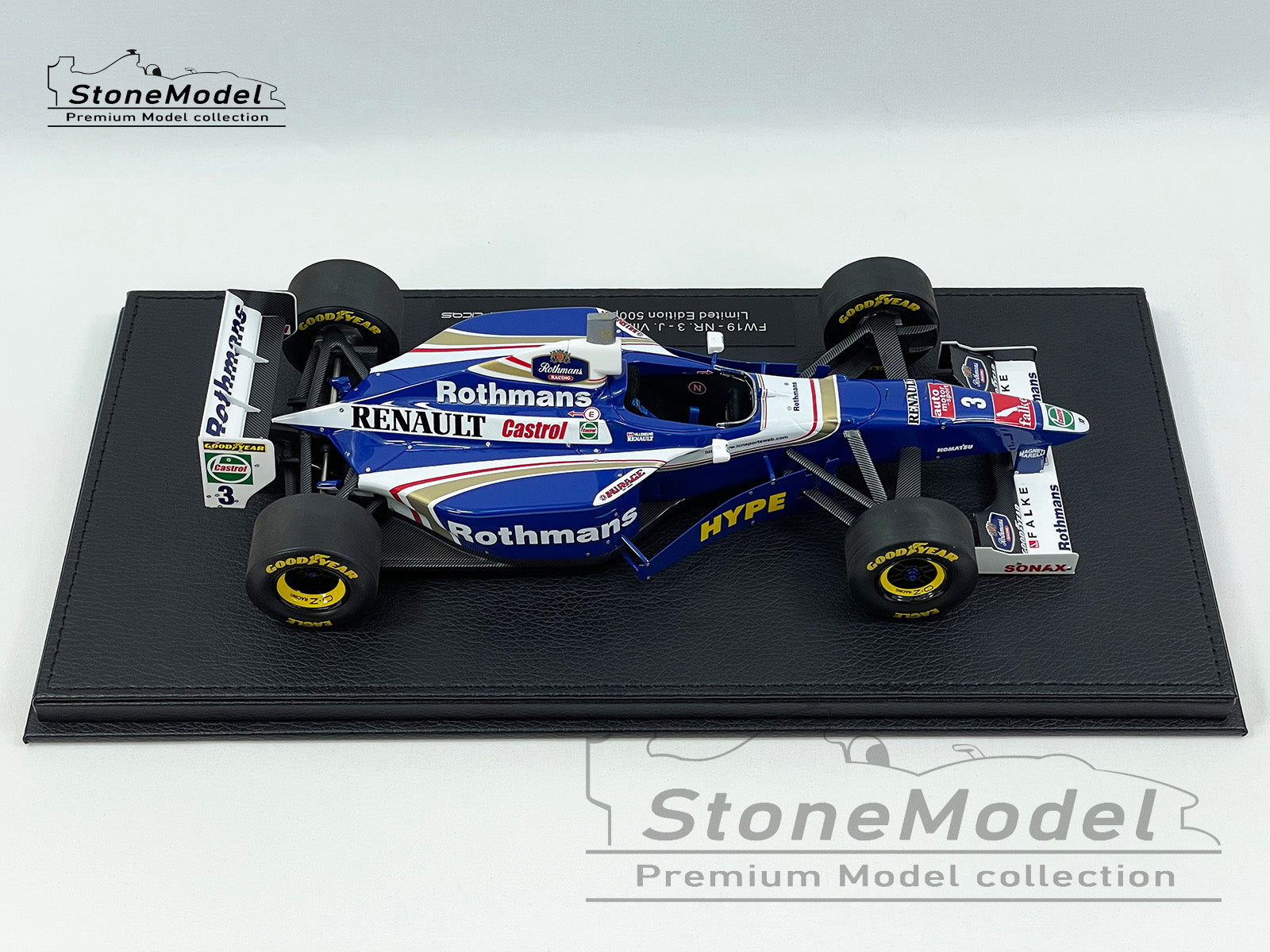 Williams F1 FW19 Jacques Villeneuve 1997 World Champion 1:18 GP