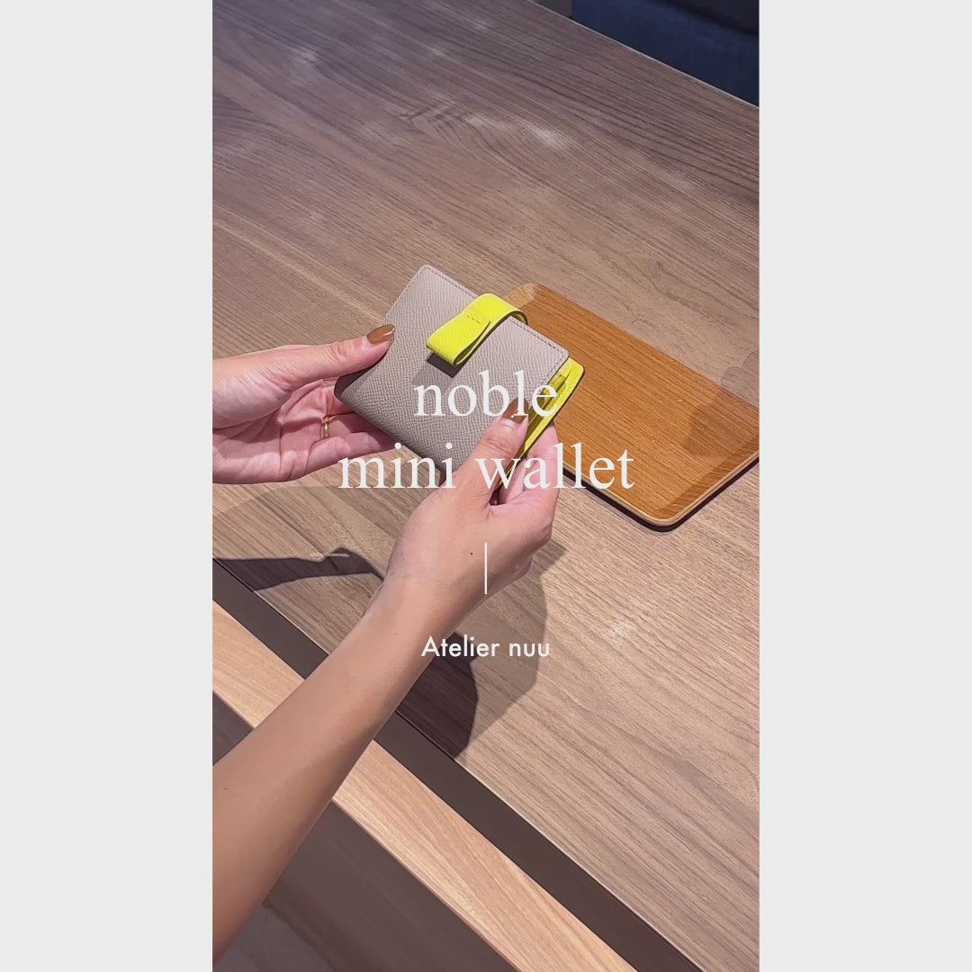 Atelier nuu 豊岡財布｜noble 二つ折りウォレット – ARTPHERE online store