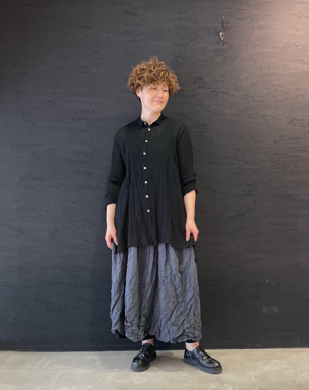 コットンリネンガーゼ ブラウス | pas de calais（パドカレ）の公式