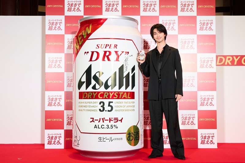 アサヒビール、「ドライクリスタル」を刷新 新CMに横浜流星さん起用