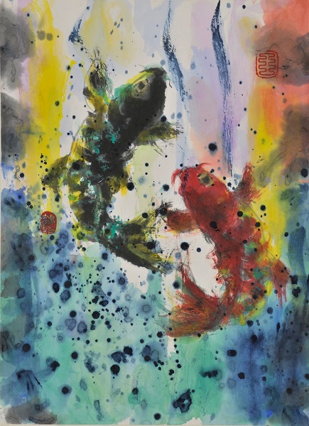 片岡鶴太郎作品展―いのちの讃歌― | デパートニューズウェブ - 株式会社