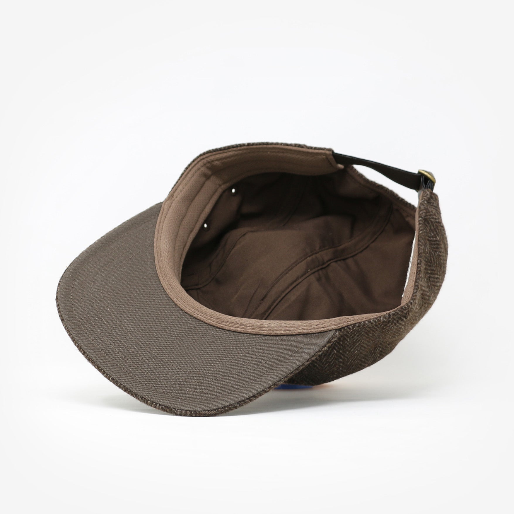 Brown & Tan Wool 5-Panel – storied hats