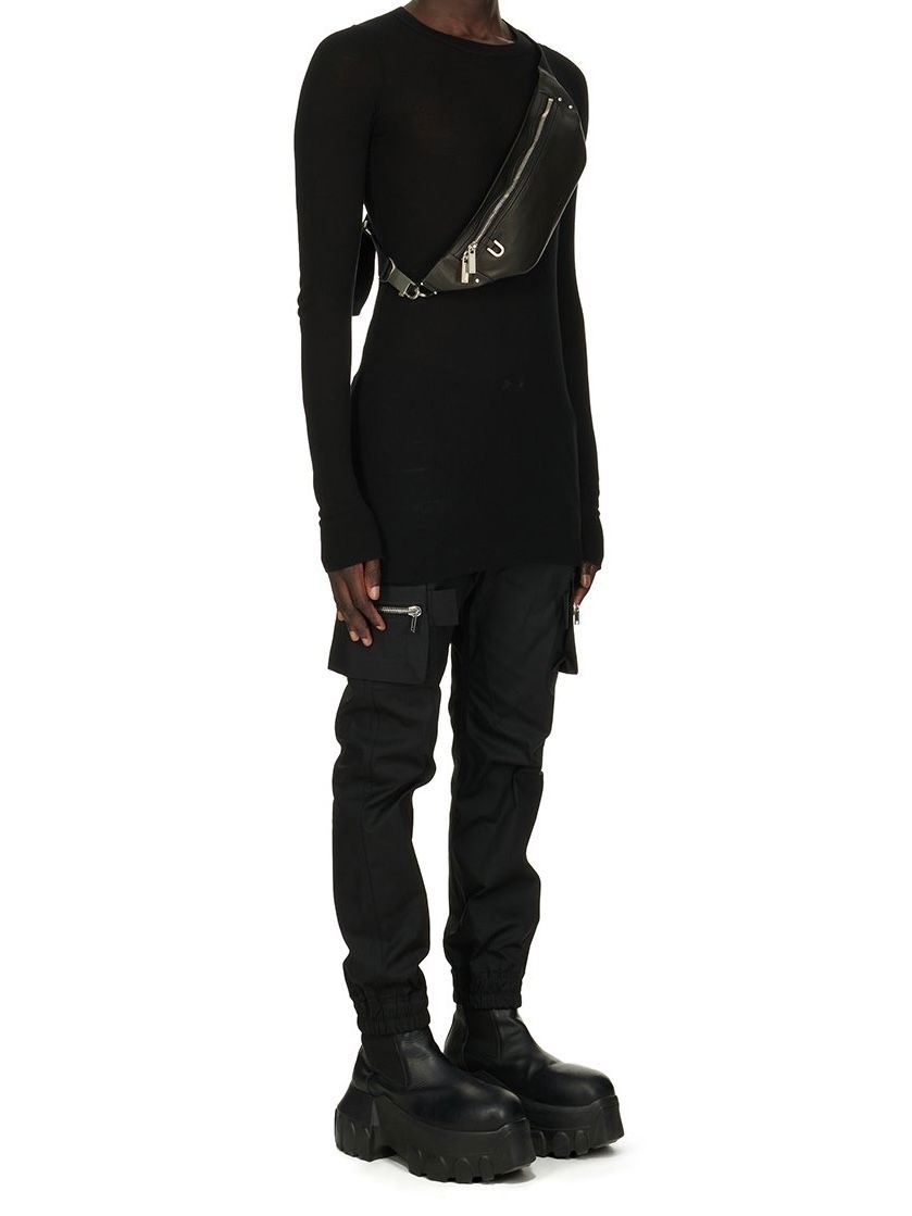 RICK OWENS - 【24AW】バム バッグ / GEO BUMBAG / ブラック | STORY