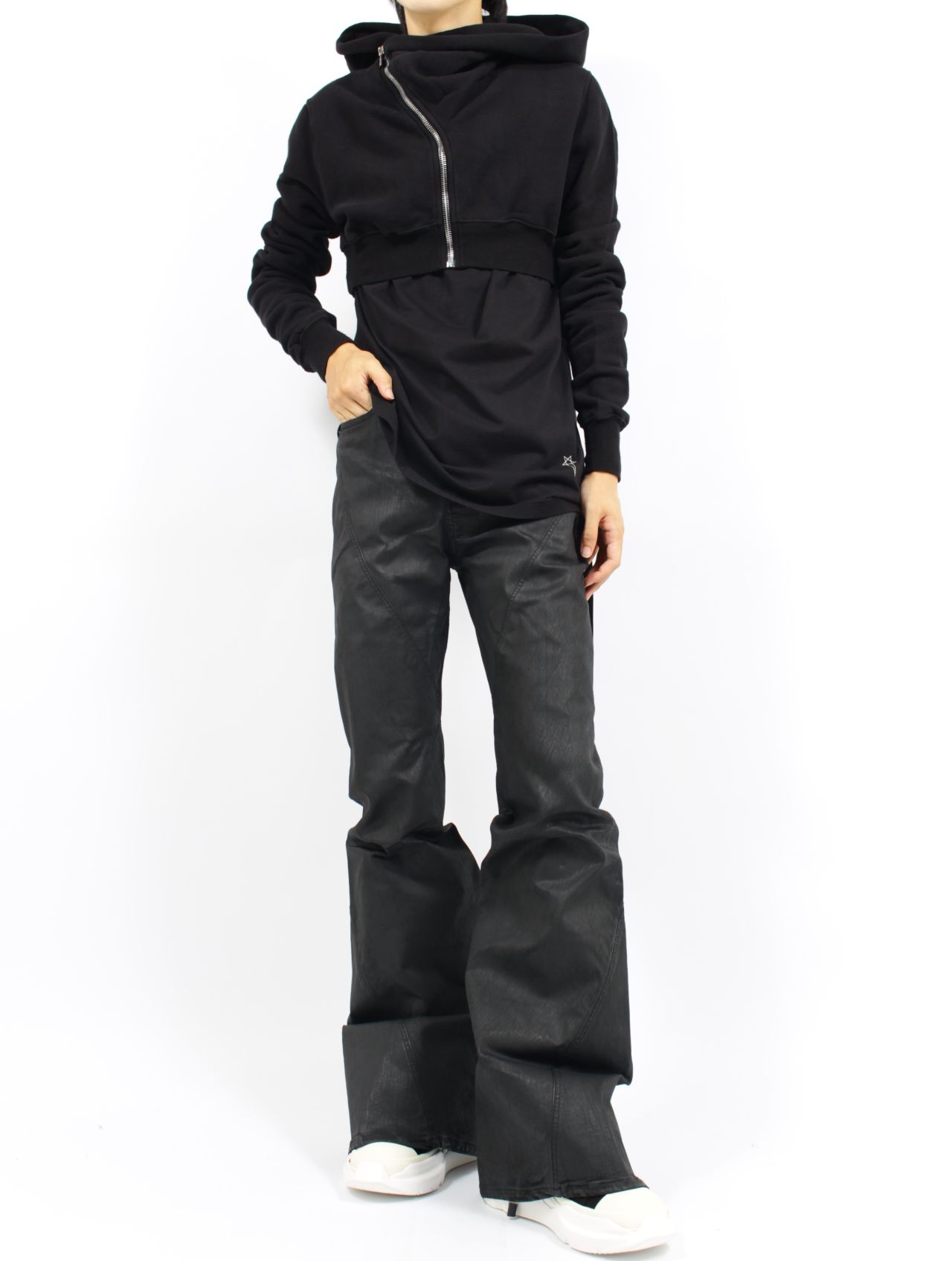 RICK OWENS DRKSHDW - 【25AW】バイアス ブーツカット コーティング