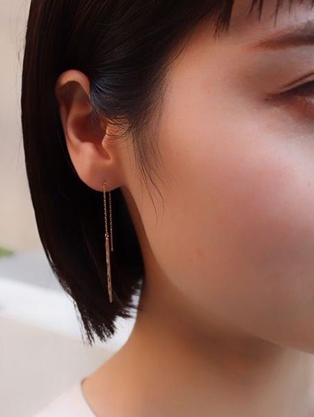 GARNI - 【取り寄せ】りょう コラボチェーンピアス / IM, IY Chain