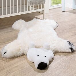 Faux Sheepskin Fur Rug 