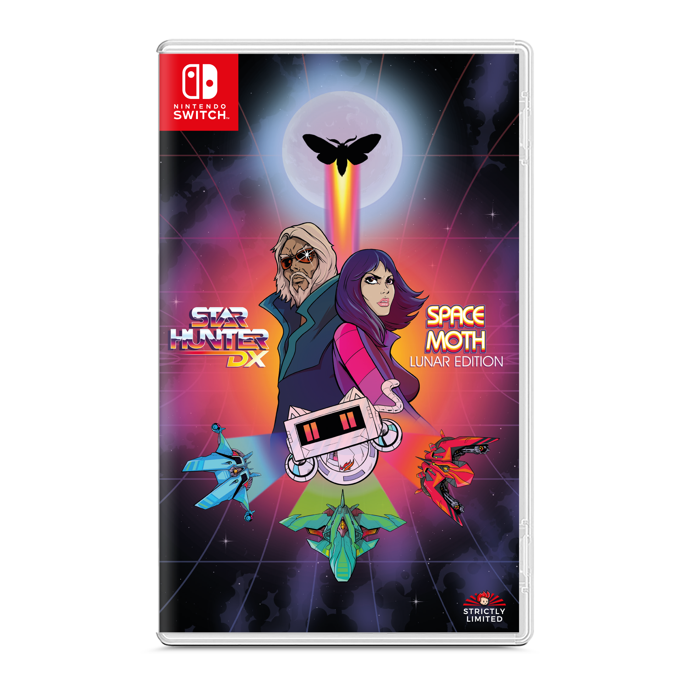 Star Hunter DX & Space Moth: Lunar Edition (NSW) – Strictly