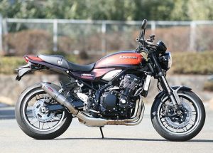 Z900RS ストリートコンセプトスリップオン ショートサイレンサー完成