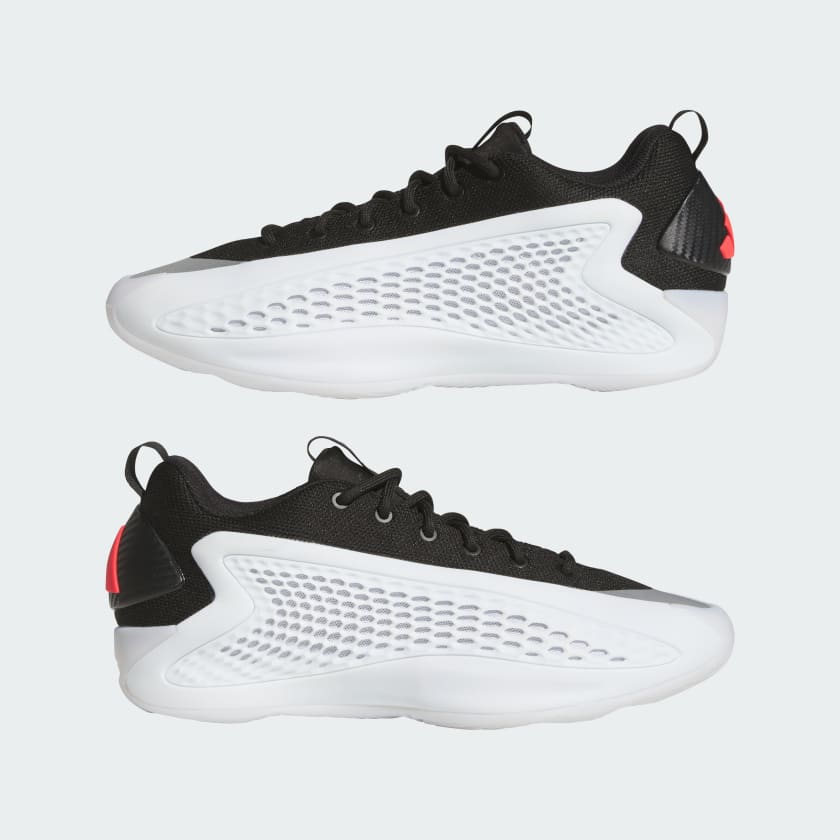 adidas ANTHONY EDWARDS 1 LOW Basketball Shoes | Cloud White-Core
