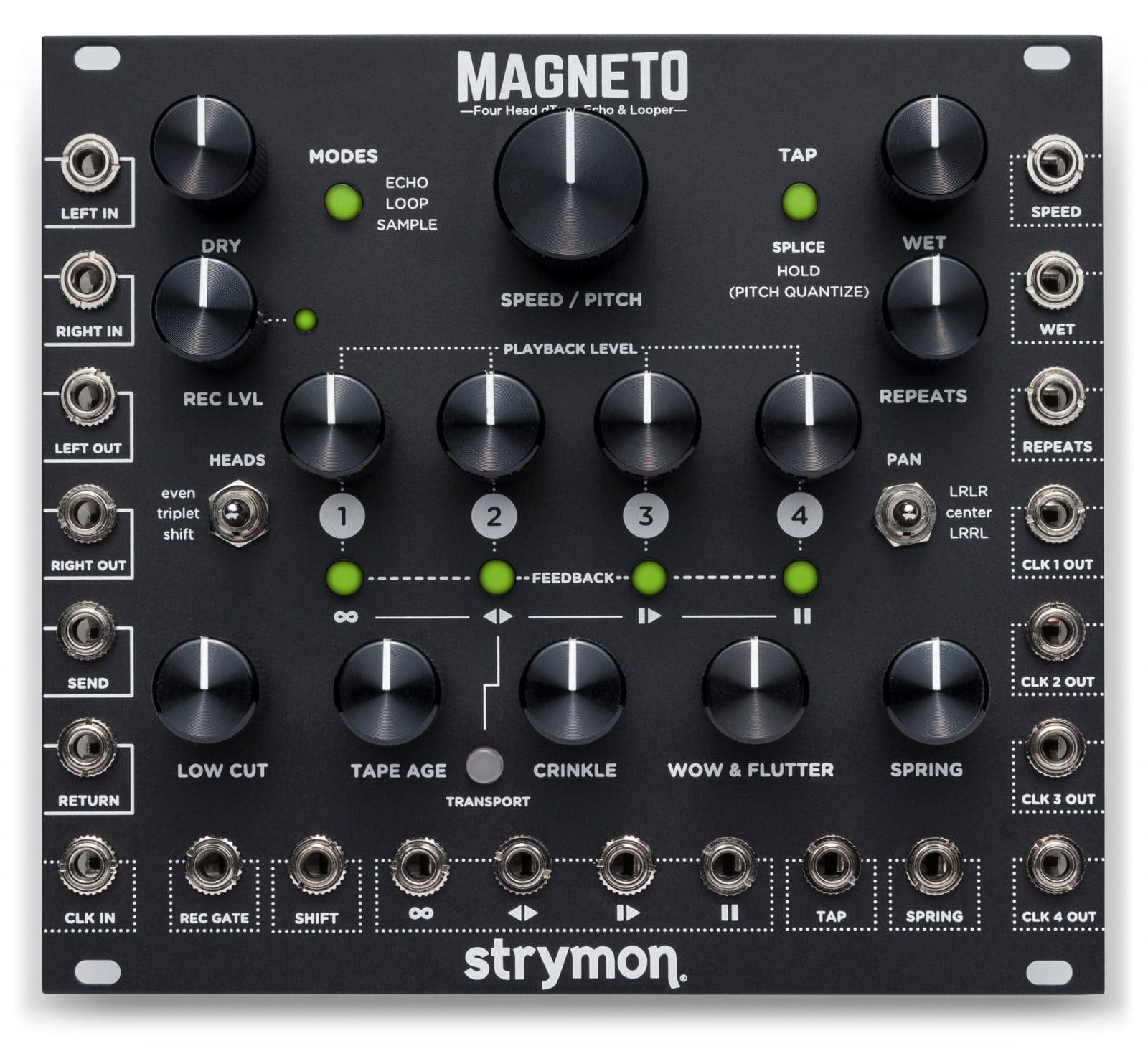 Magneto Tape Delay & Looper Eurorack Module - Strymon