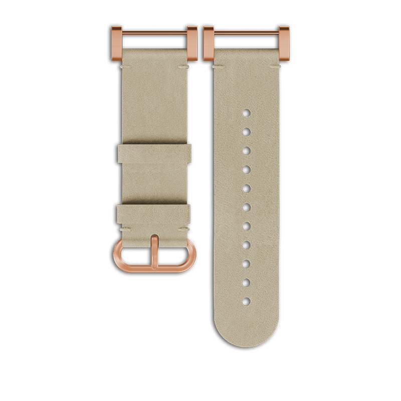 Suunto Essential White Copper leather strap kit