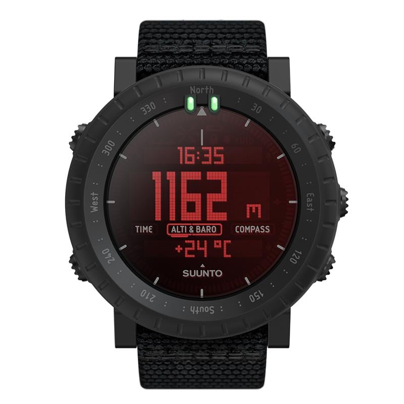 Suunto Core Alpha Stealth - a tactical watch for all-round use