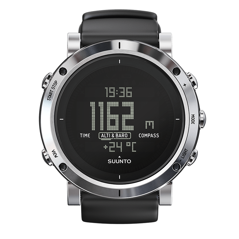 Suunto Core Brushed Steel - Outdoor-klockan med barometer