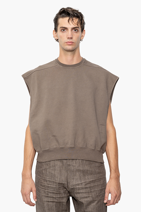 RICK OWENS - DRKSHDW SL JUMBO TATLIN SWEAT DUST – SUUS
