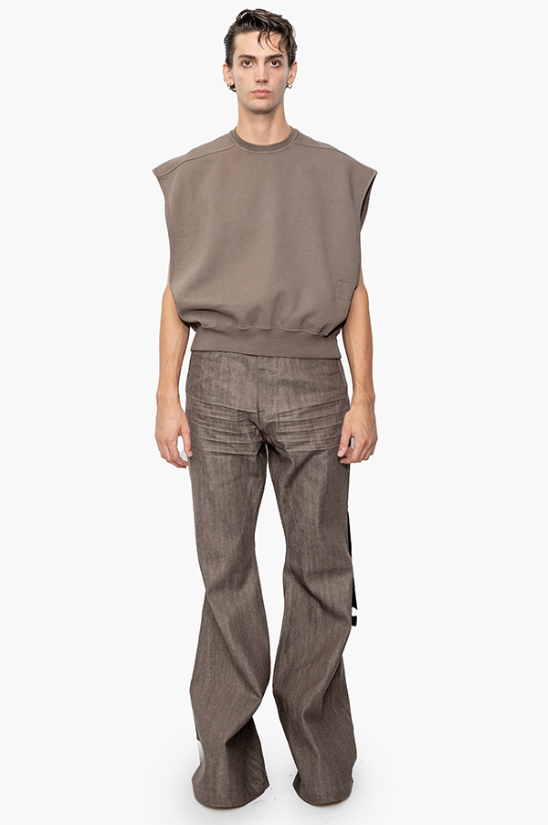 RICK OWENS - DRKSHDW SL JUMBO TATLIN SWEAT DUST – SUUS