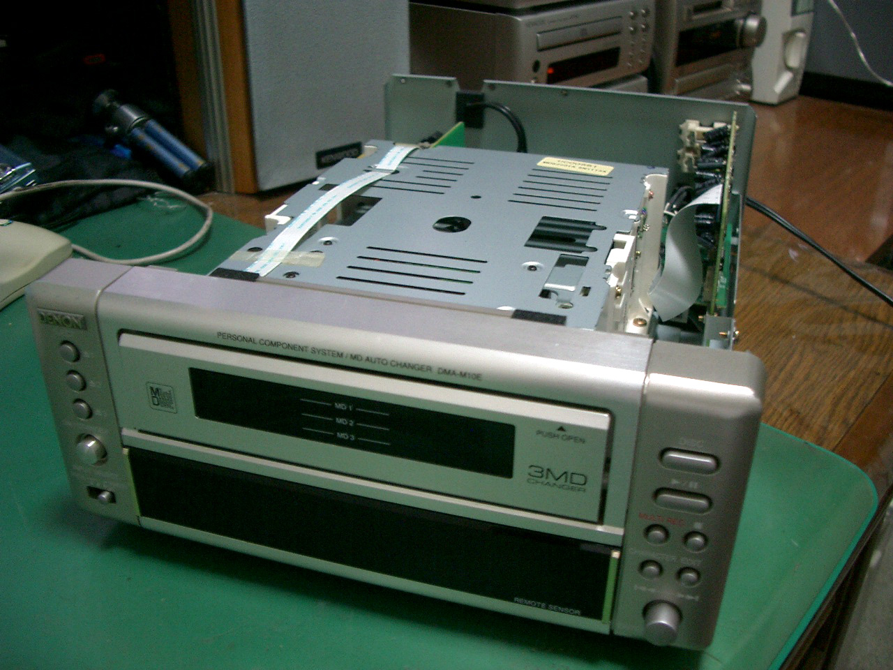 DENON 3連装MDデッキ DMA-M10Eの修理(その2)