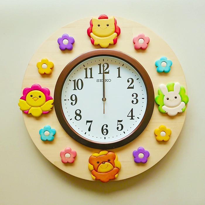 木絵時計 わくわくタイム | 鈴木工房