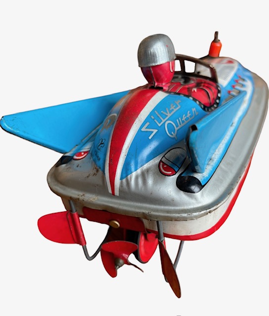 ヨネザワ玩具 SPEED QUEEN FRICTION MOTOR 日本製 1960年代当時もの