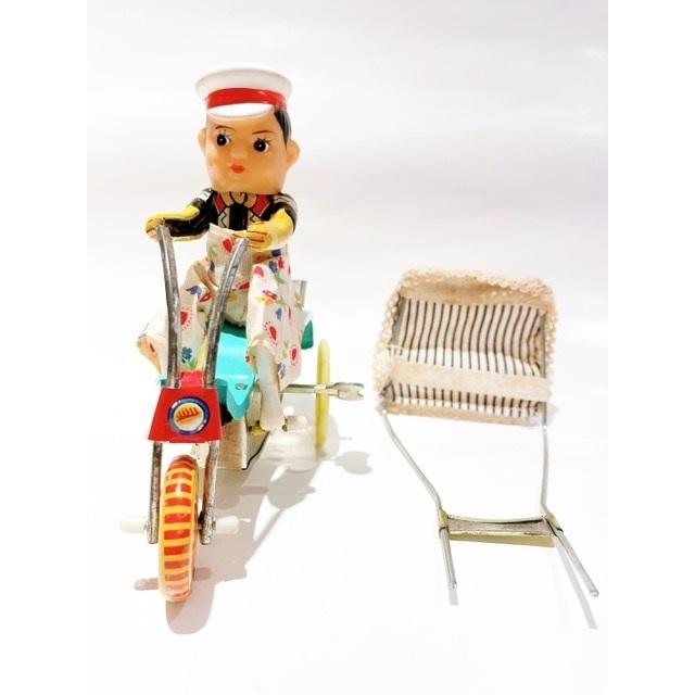 WIND UP L TRICYCLE 男の子と女の子のペアセット WIND UP L TRICYCLE