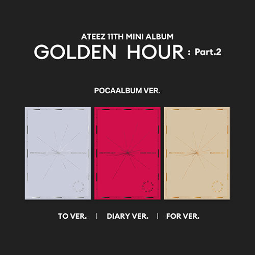 ATEEZ 11TH MINI ALBUM - GOLDEN HOUR : PART.2 (KOREA VER