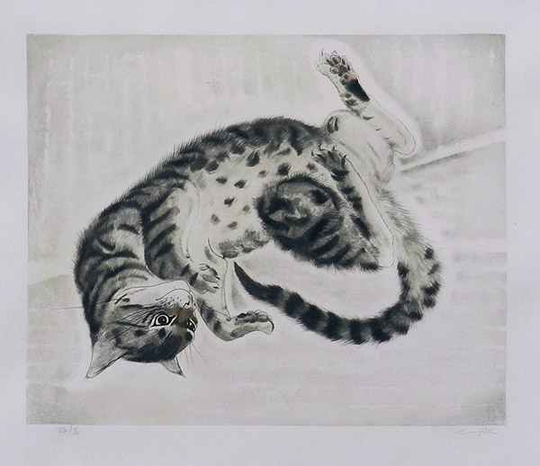 猫十態：仰向けの猫