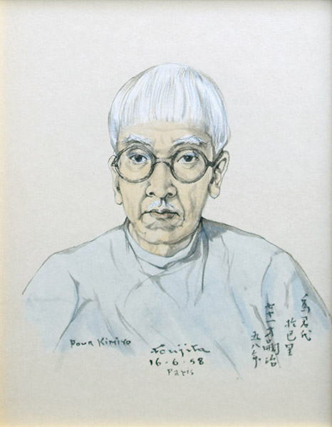 藤田嗣治｜自画像