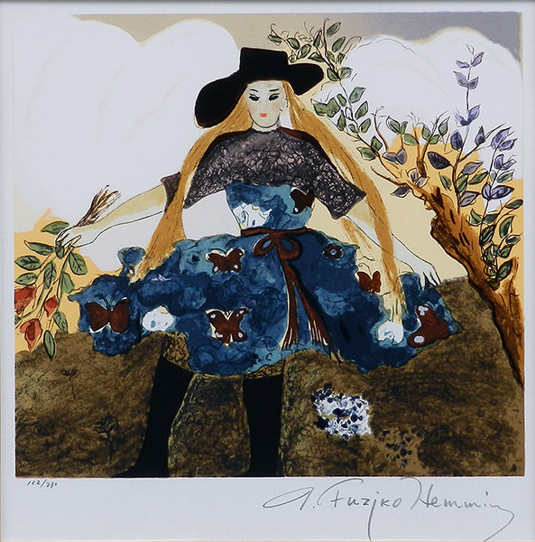 スウェーデンの女 - アート・絵画の販売、買取なら銀座のアート