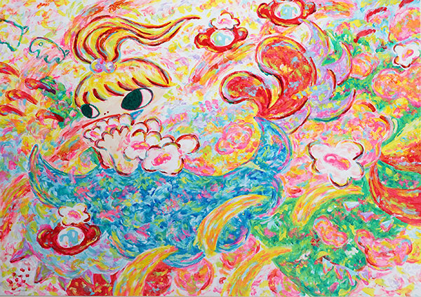 ロッカクアヤコ｜Untitled(シルクスクリーン)