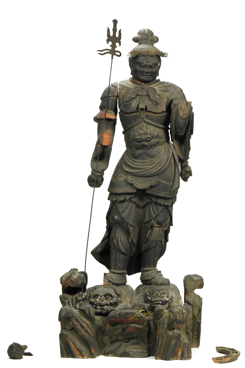 木造毘沙門天立像