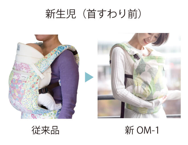 新抱っこ紐OM-1[sun&beachベビーキャリア]