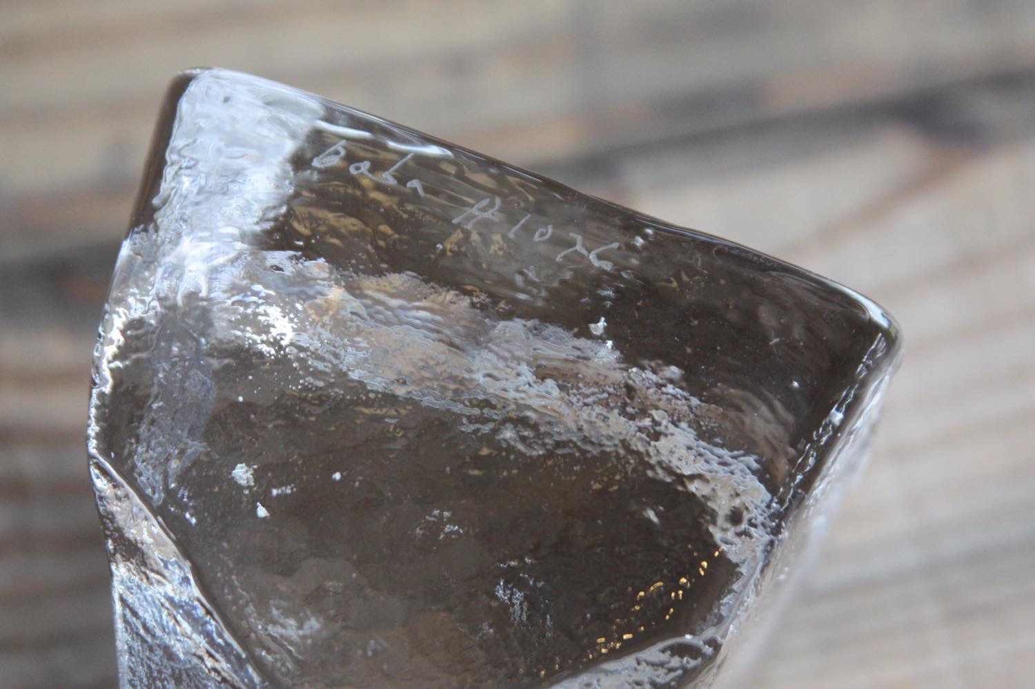 Erik Hoglund/エリックホグラン/ガラス/ブックエンド/レア 顔