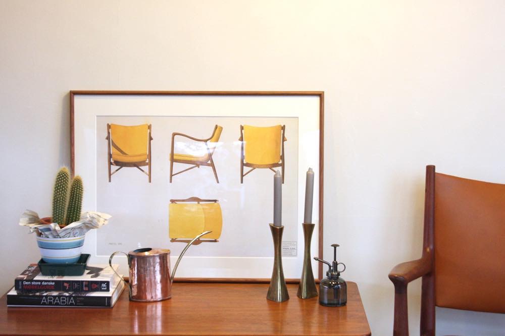 Finn Juhlフィンユール ARMATOL1945 ポスター 額装