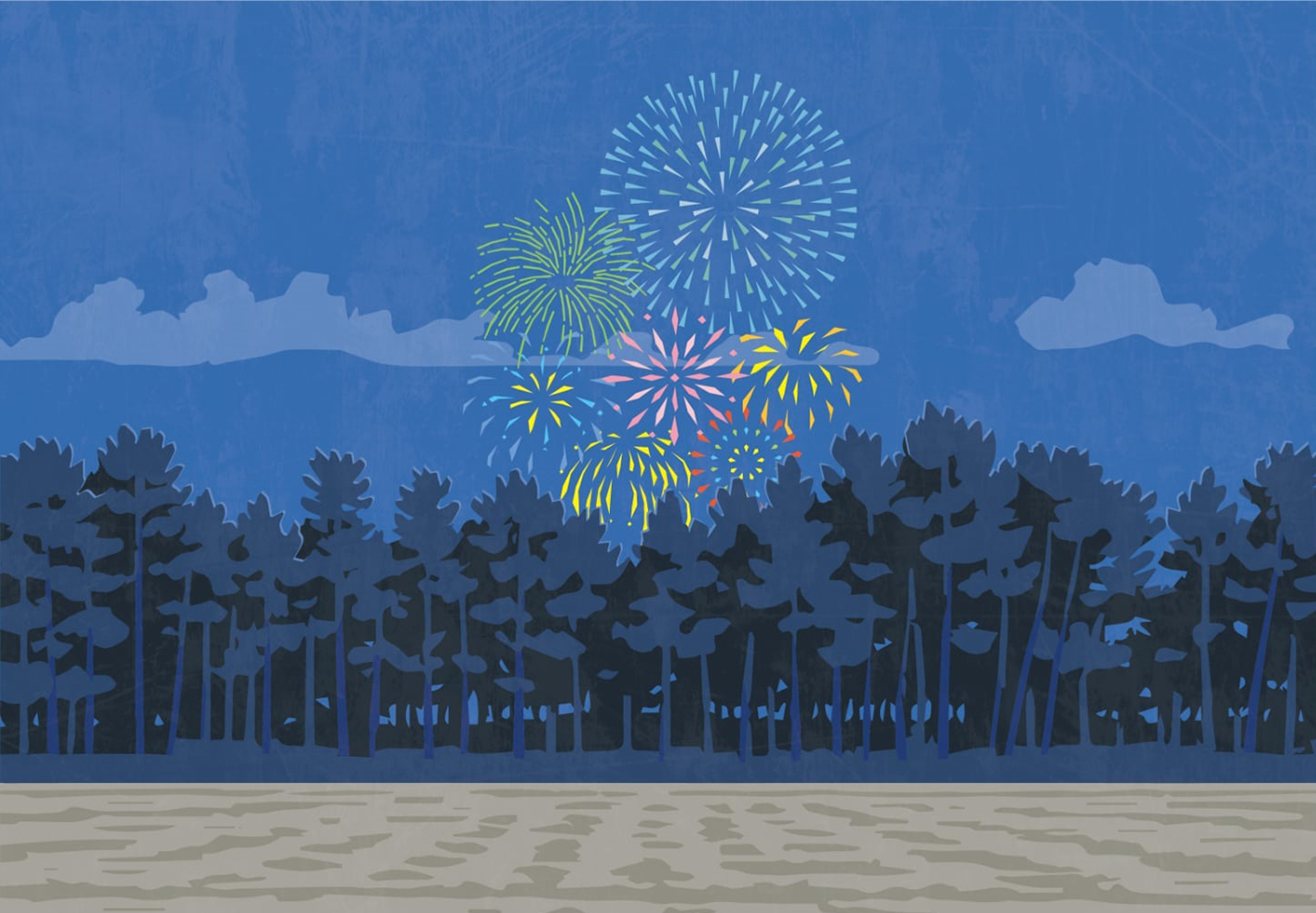 シーサイドギャラリー2025・夏 花火大会 - 砂浜美術館