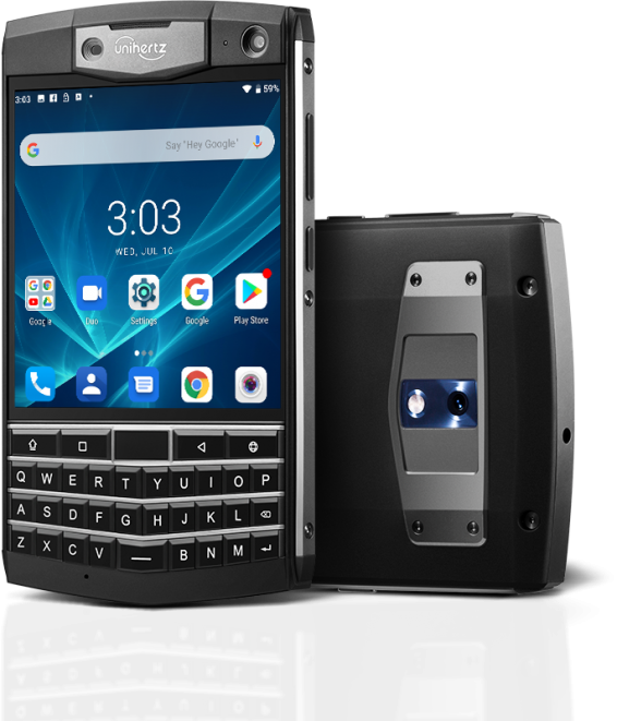 Unihertz Titan, QWERTYキーボードつきタフネススマホが$199から